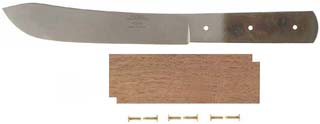 6" Green River Butcher Knife Kit with Walnut Handle